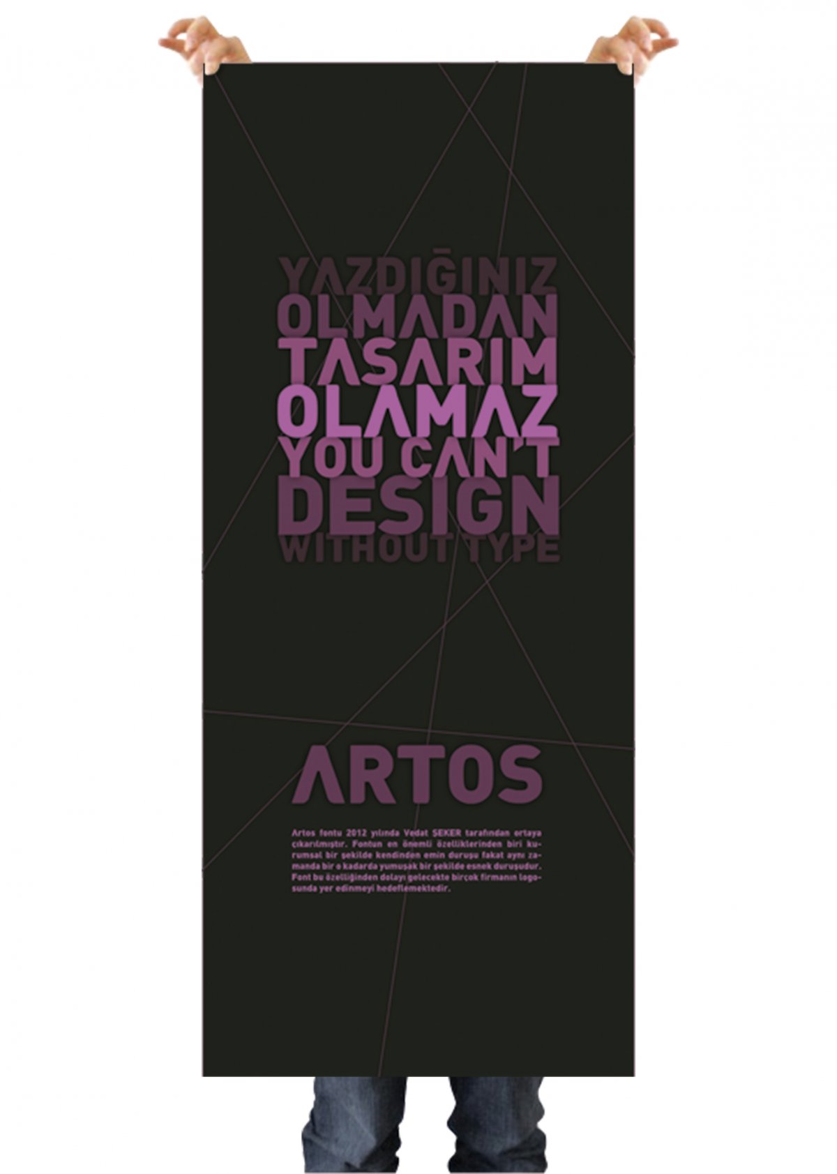 Artos font tasarımı - Vedat ŞEKER
