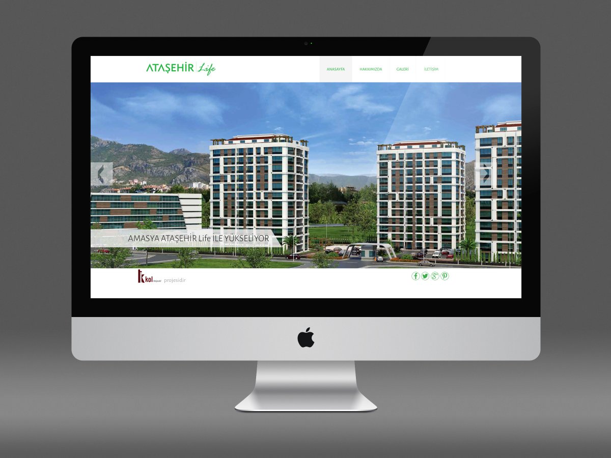 Amasya Ataşehir Life Proje sitesi | Vedat ŞEKER