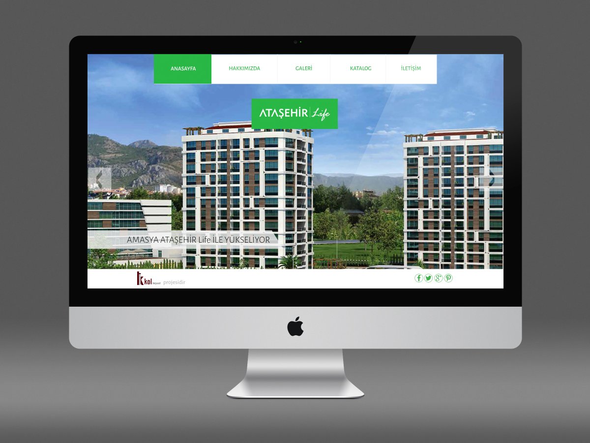 Amasya Ataşehir Life Proje sitesi | Vedat ŞEKER