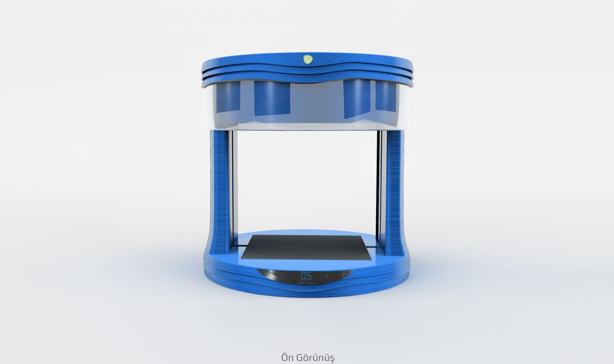 Kuartek proje tasarım 3d printer, endüstriyel tasarım | Vedat ŞEKER