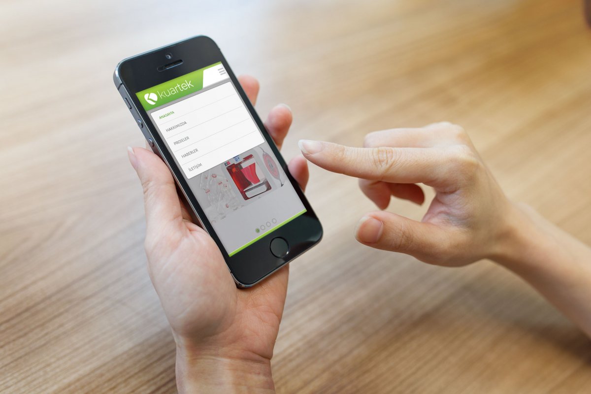 Kuartek proje tasarım web site arayüzü ve yazılımı | Vedat ŞEKER