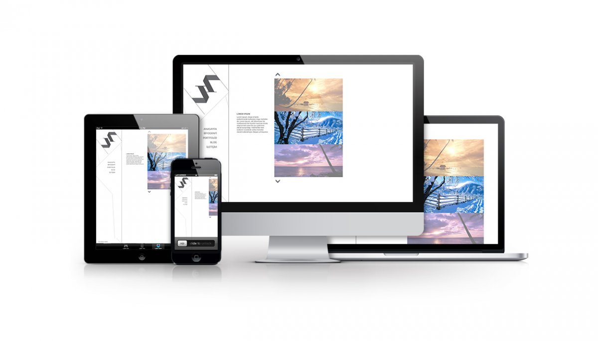 Vedat ŞEKER kişisel portfolyo sitesi, web site tasarımı, | Vedat ŞEKER